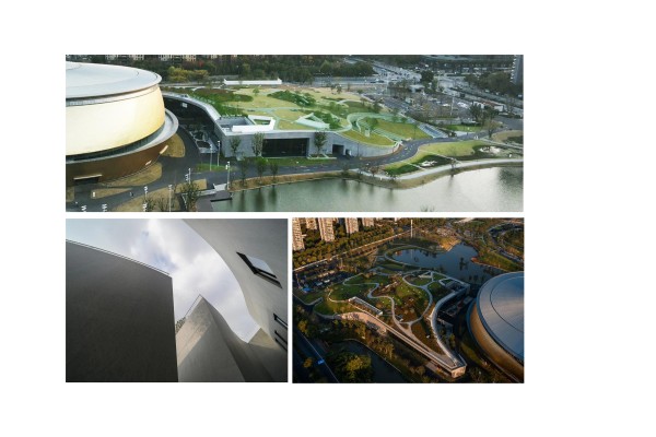 Wellness-just completed: Archi-Tectonics 250,000 sf. Fitness Center for the Asian Games 2022 in Hangzhou, China